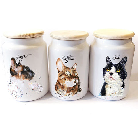 Cats" - Airtight Storage Jars