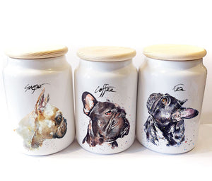 "French Bulldog" - Airtight Storage Jars