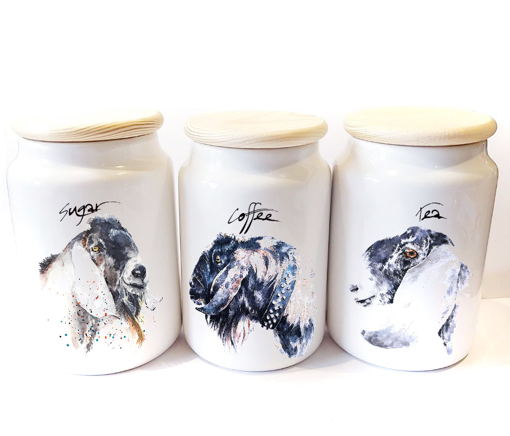 "Goats" - Airtight Storage Jars