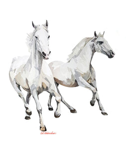 Born to be wild " Print Watercolour.Horse art, Horse watercolour, Horse wall art, Horse wall print, Horse home decor, Horse art print