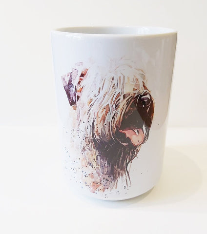 Large Wheaten Terrier 2 Ceramic Mug 15 oz-  Wheaten Terrier Coffee Mug, Wheaten Terrier mug gift ,Wheaten Terrier Mug