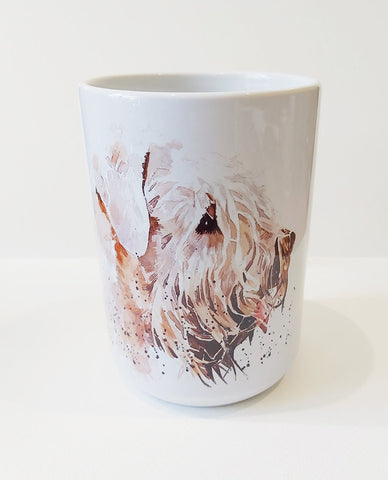 Large Wheaten Terrier Ceramic Mug 15 oz-  Wheaten Terrier Coffee Mug, Wheaten Terrier mug gift ,Wheaten Terrier Mug,Wheaten Tea cup