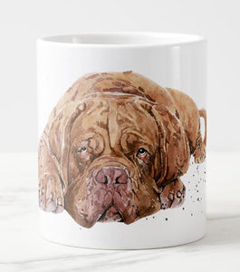 Dogue de Bordeaux Ceramic Mug 15 oz- Dogue de Bordeaux Coffee Mug, Dogue de Bordeaux mug gift ,Dogue de Bordeaux, Dogue de Bordeaux Mug