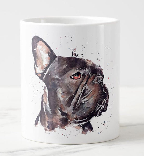 Large French Bulldog 2 Ceramic Mug 15 oz-  French Bulldog Coffee Mug, French Bulldog mug gift ,French Bulldog Mug