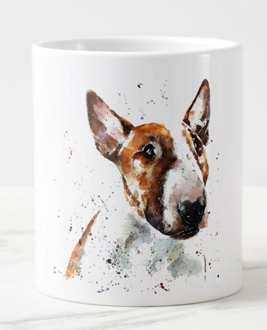 Bull Terrier Ceramic Mug 15 oz- Bull Terrier Coffee Mug, Bull Terrier mug gift ,Bull Terrier Mug