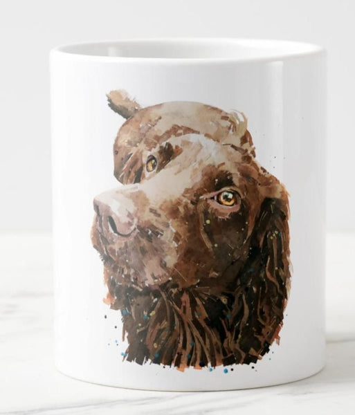 Large Cocker Spaniel Ceramic Mug 15 oz-  Cocker Spaniel Coffee Mug, Cocker Spaniel cup ,Cocker Spaniel Mug, Cocker Spaniel tea cup