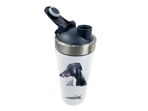 A Penny for your thoughts - Ceramic Mug 15 oz- Steel Shaker Bottle/Travel Mug .Sighthound bottle,Sighthound bottle gift,Whippet travel mug