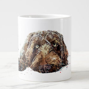 German Wirehaired Pointer  Ceramic Mug 15 oz- Wire pointer Coffee Mug ,GWP Mug,GWP Mug,GWP Cup