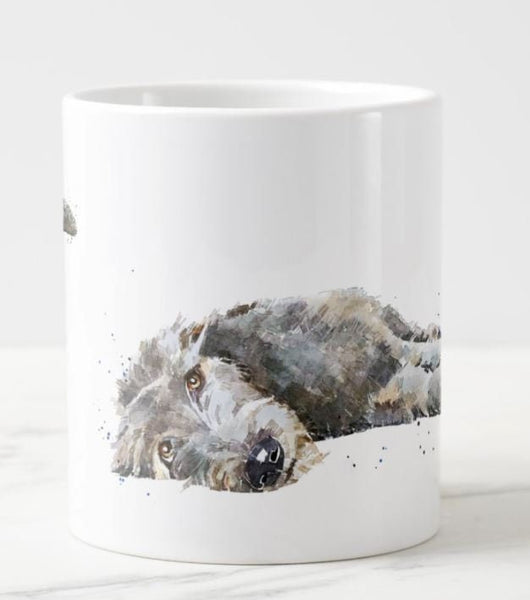 Irish Wolfhound Reclined - Ceramic Mug 15 oz-Irish Wolfhound Coffee Mug,Irish Wolfhound gift mug,Irish Wolfhound Ceramic Mug 15 oz Mug