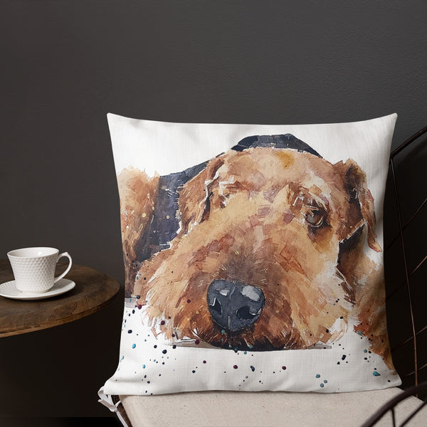 "Airedale (Version 2)" - Reclined Premium Pillow