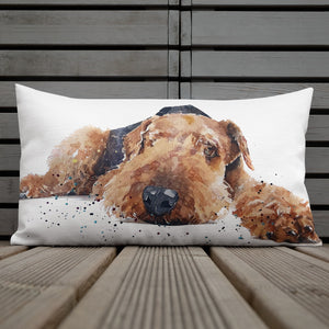 "Airedale (Version 2)" - Reclined Premium Pillow