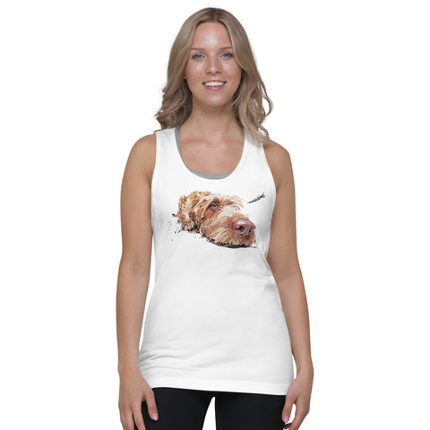 "Wire-Haired Vizsla" - Classic Unisex Tank Top