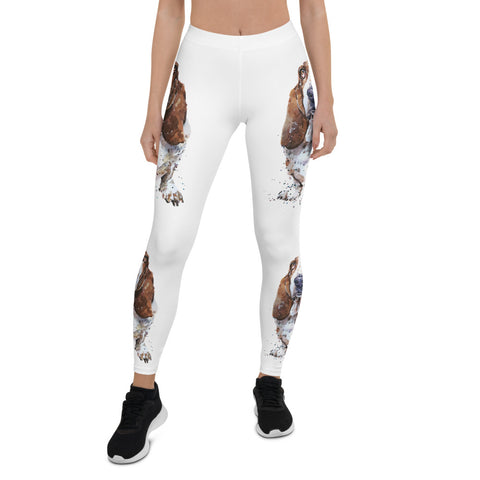"Basset Hound (Version 3)" - Female Leggings