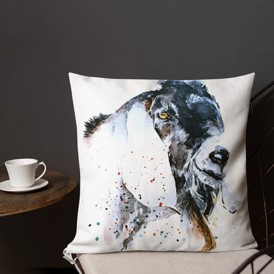 "Nubian Goat Pride" - Premium Pillow/Cushion