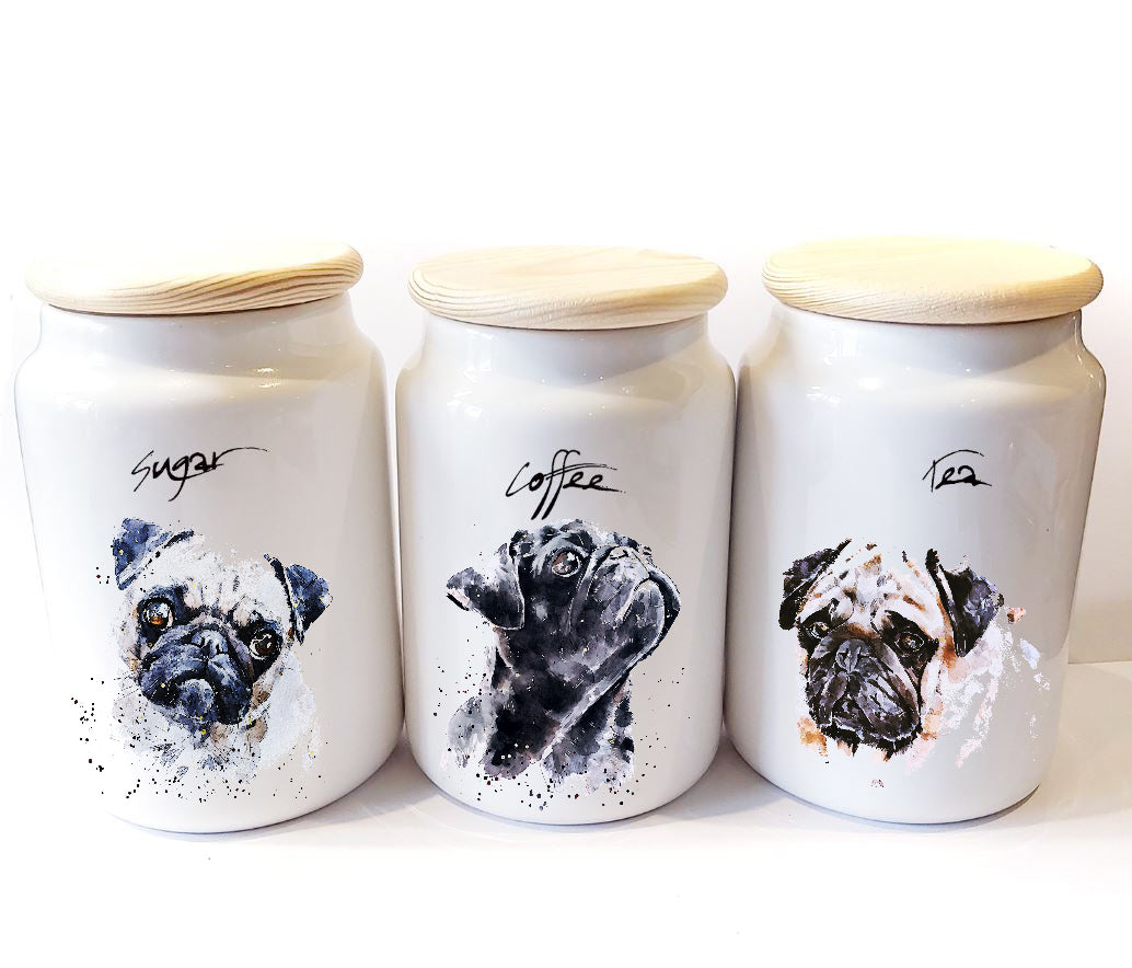 "Pug" - Airtight Storage Jars