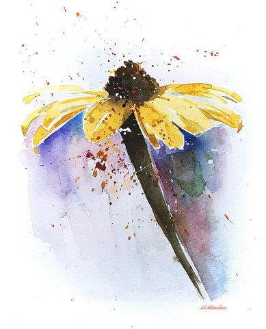 Sunflower - Watercolour Print