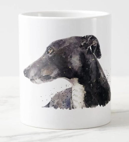 A Penny for your thoughts - Ceramic Mug 15 oz- Sighthound Coffee Mug,Sighthound mug gift ,whippet Cup,whippet tea cup