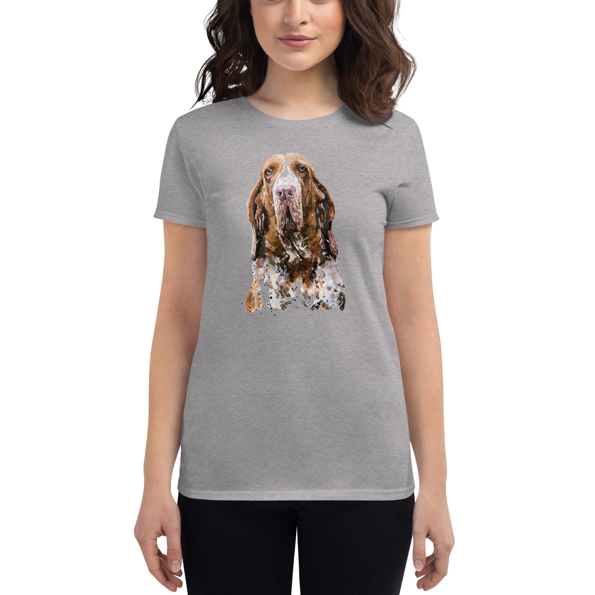 Bracco Italiano Women's Fashion Fit T-Shirt | Gildan 880