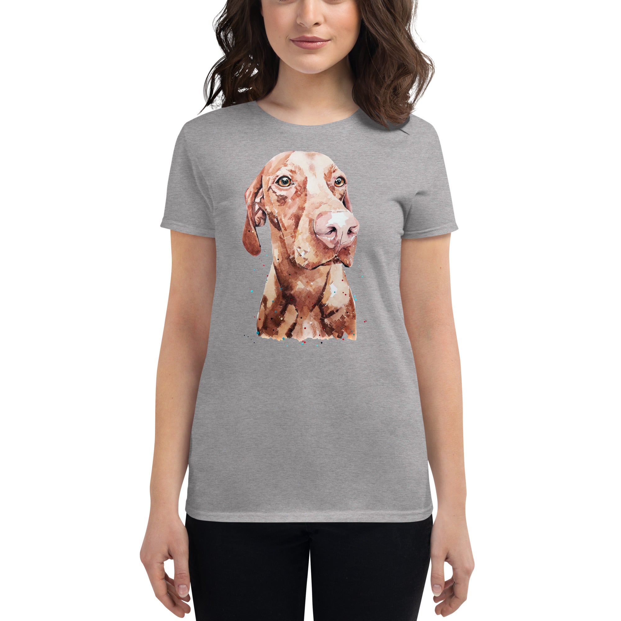 Vizsla Majestic Women's Fashion Fit T-Shirt | Gildan 880