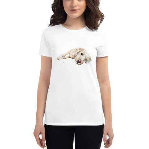 Labradoodle Art Women's short sleeve t-shirt
